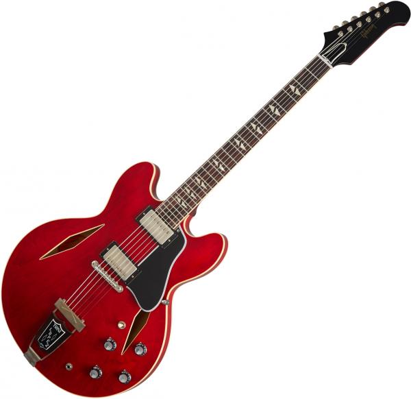 Guitare électrique 1/2 caisse Gibson Custom Shop 1964 Trini Lopez Standard Reissue - VOS Sixties Cherry