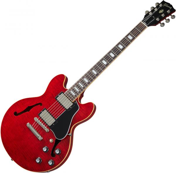 Guitare électrique 1/2 caisse Gibson ES-339 Figured - Sixties cherry