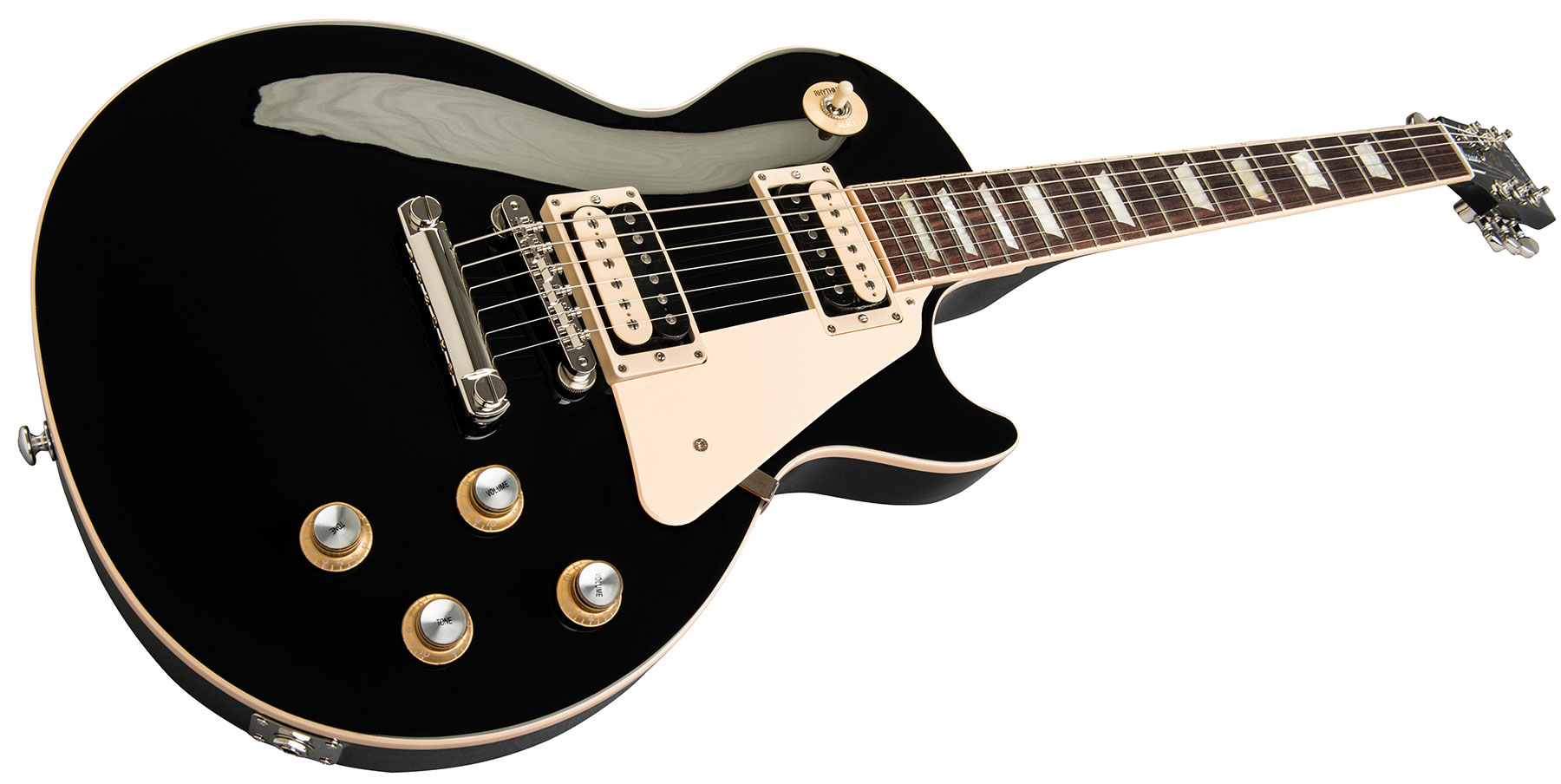 Gibson Les Paul Classic 2019 - ebony Guitare électrique solid body noir.