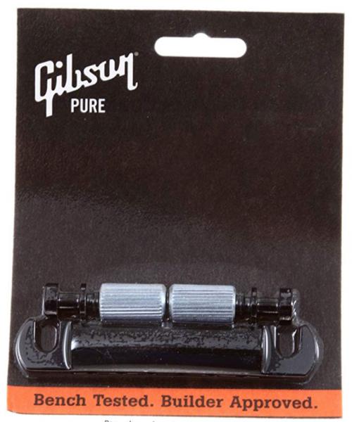 Cordier Gibson Stop Bar Tailpiece - Black