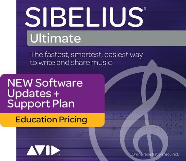 Editeur de partitions Avid Sibelius Ultimate Perpetual License Education