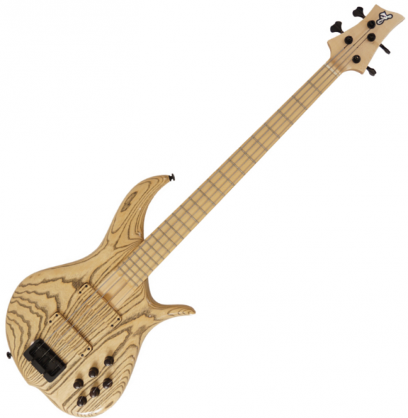 Basse électrique solid body F bass BN4 Fretted (MN) - Natural