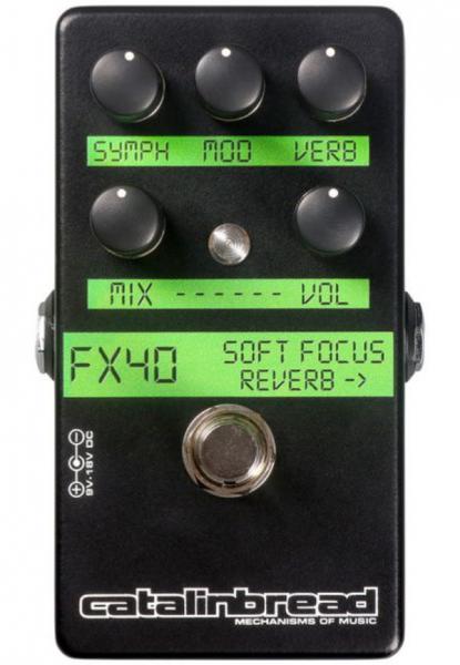 Reverb, delay & echo effect pedal Catalinbread Soft Focus Reverb