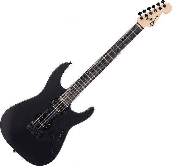 Guitare électrique solid body Charvel Pro-Mod Dinky DK 24 - Satin black