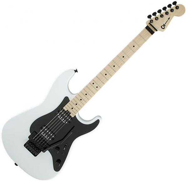 Guitare électrique solid body Charvel Pro-Mod So-Cal Style 1 HH FR M - Snow white