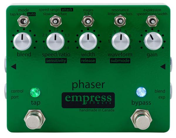 Pédale chorus / flanger / phaser / tremolo Empress Phaser